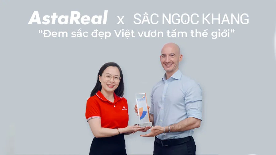 ASTAREAL x SẮC NGỌC KHANG – Màn Co-Branding đem sắc đẹp Việt vươn tầm thế giới