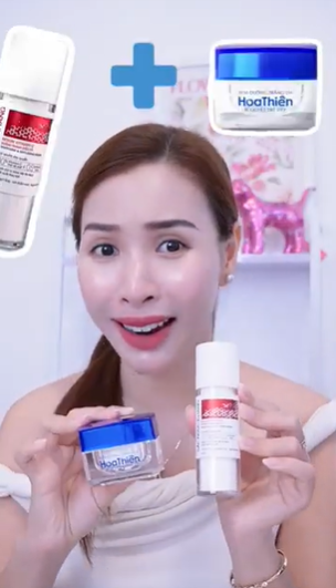 Test ngay bộ đôi Kem Dưỡng Trắng Da Hoa Thiên & Serum Vitamin C nhà Sắc Ngọc Khang cùng tui nào
