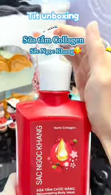 Lần đầu có Collagen trong sữa tắm