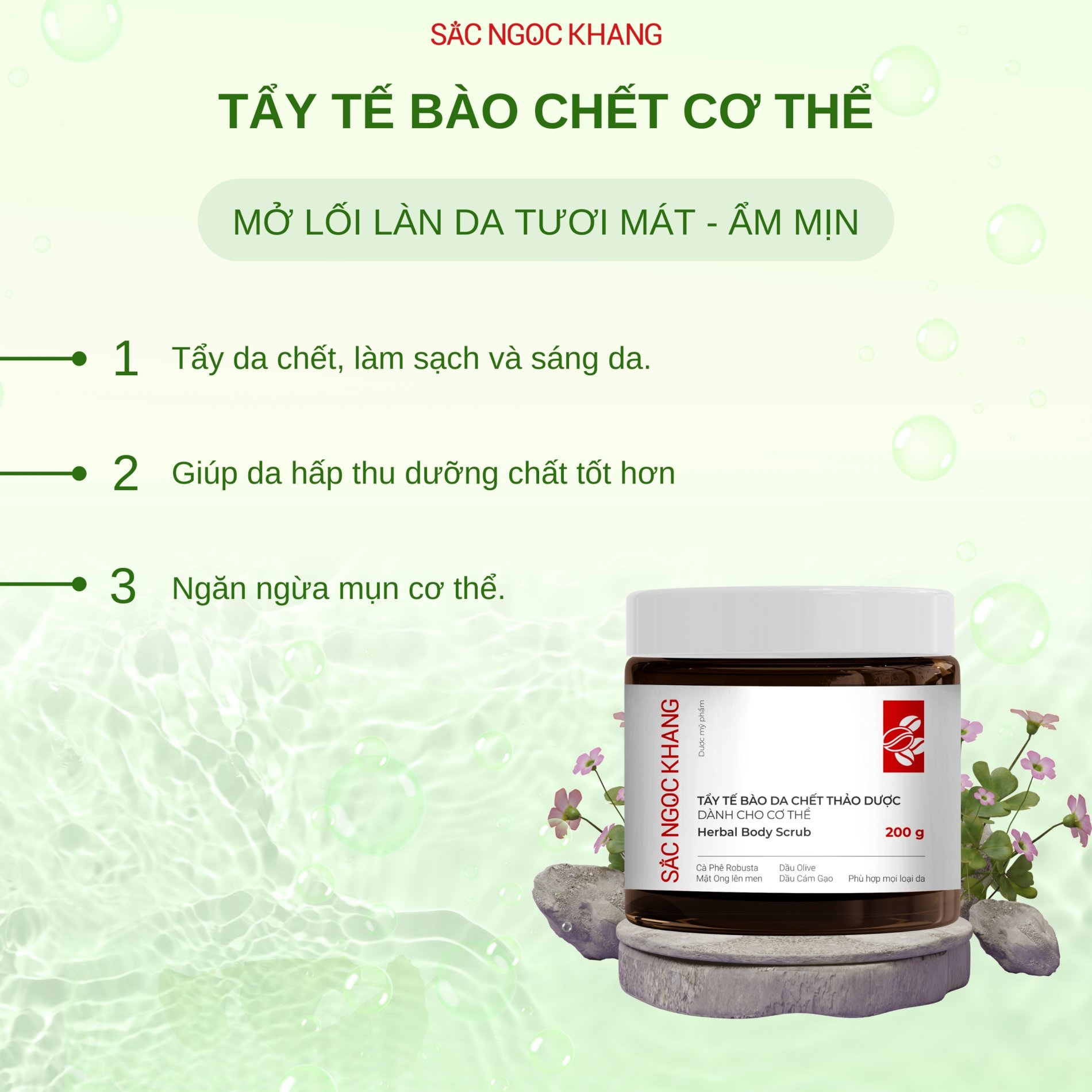 Tẩy Tế Bào Chết Dành Cho Cơ Thể [200g]