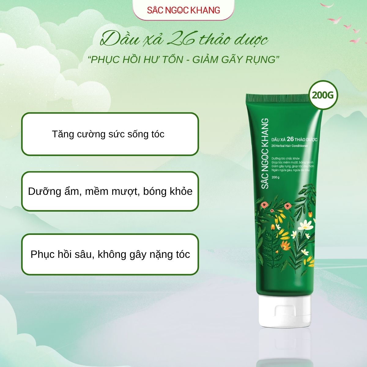 Dầu Xả 26 Loại Thảo Dược [200g]