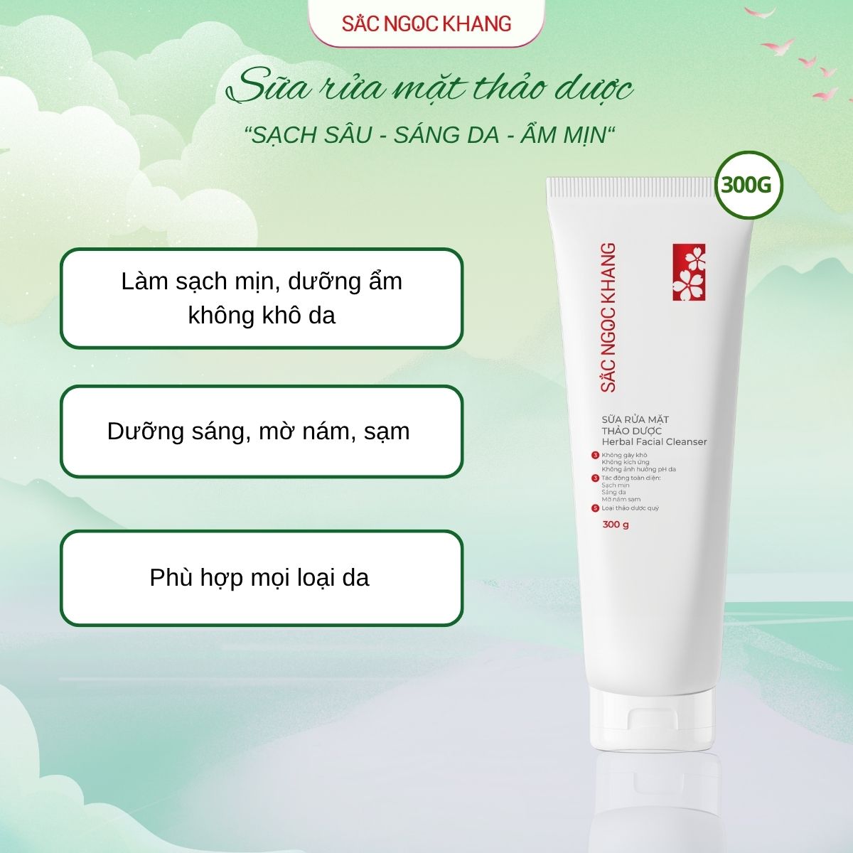 Sữa rửa mặt Thảo Dược [100g]