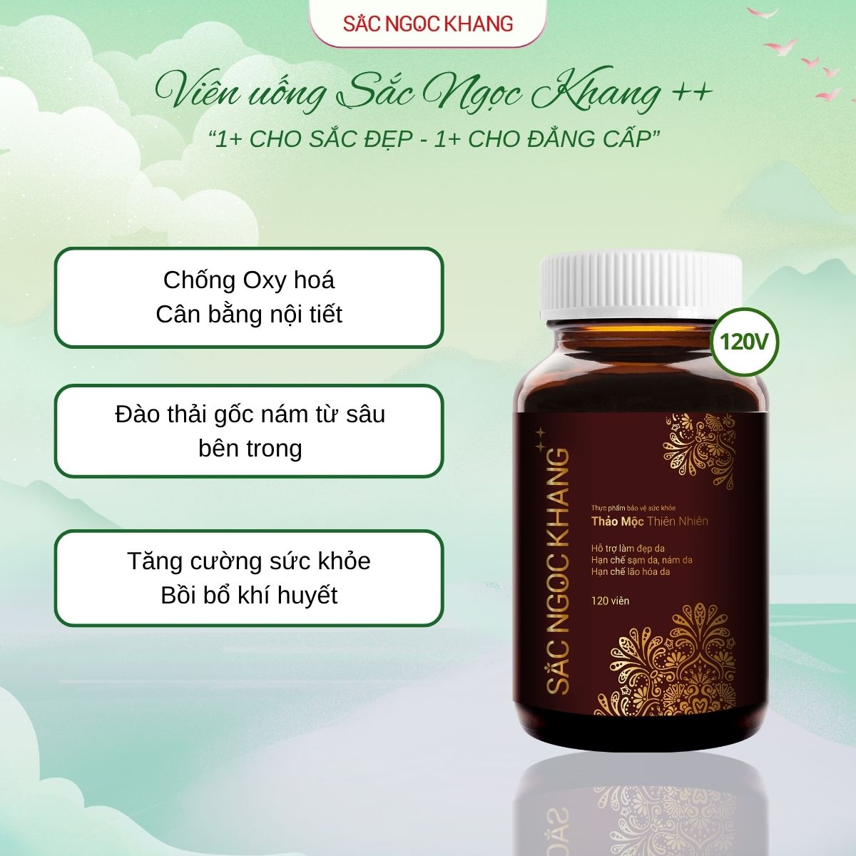 Viên Uống Sắc Ngọc Khang ++ [120 Viên]