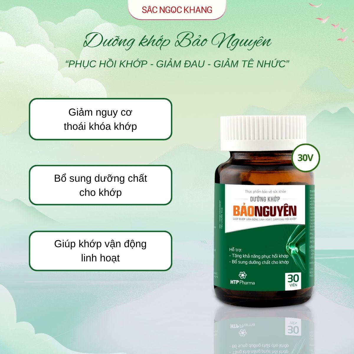 Dưỡng Khớp Bảo Nguyên [30 Viên]