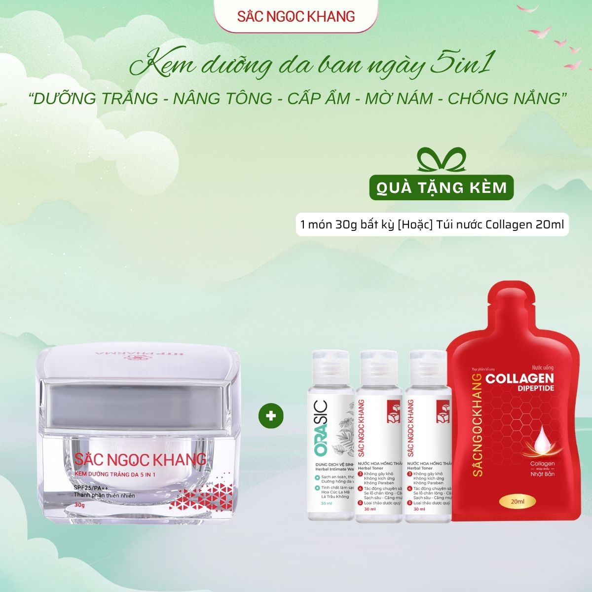 Kem Dưỡng Ngày 5in1 [30g] 