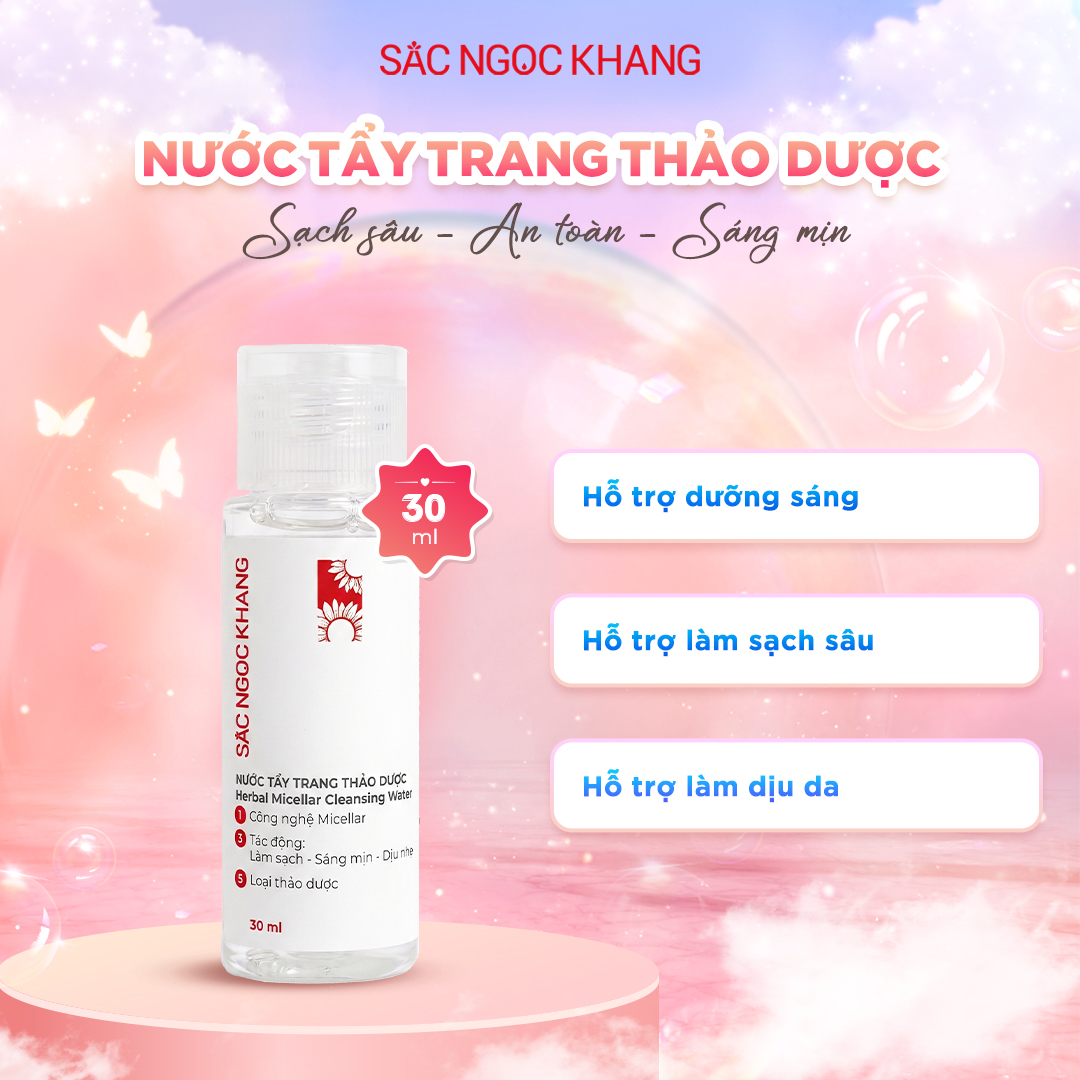 Nước Tẩy Trang thảo dược [30ml]