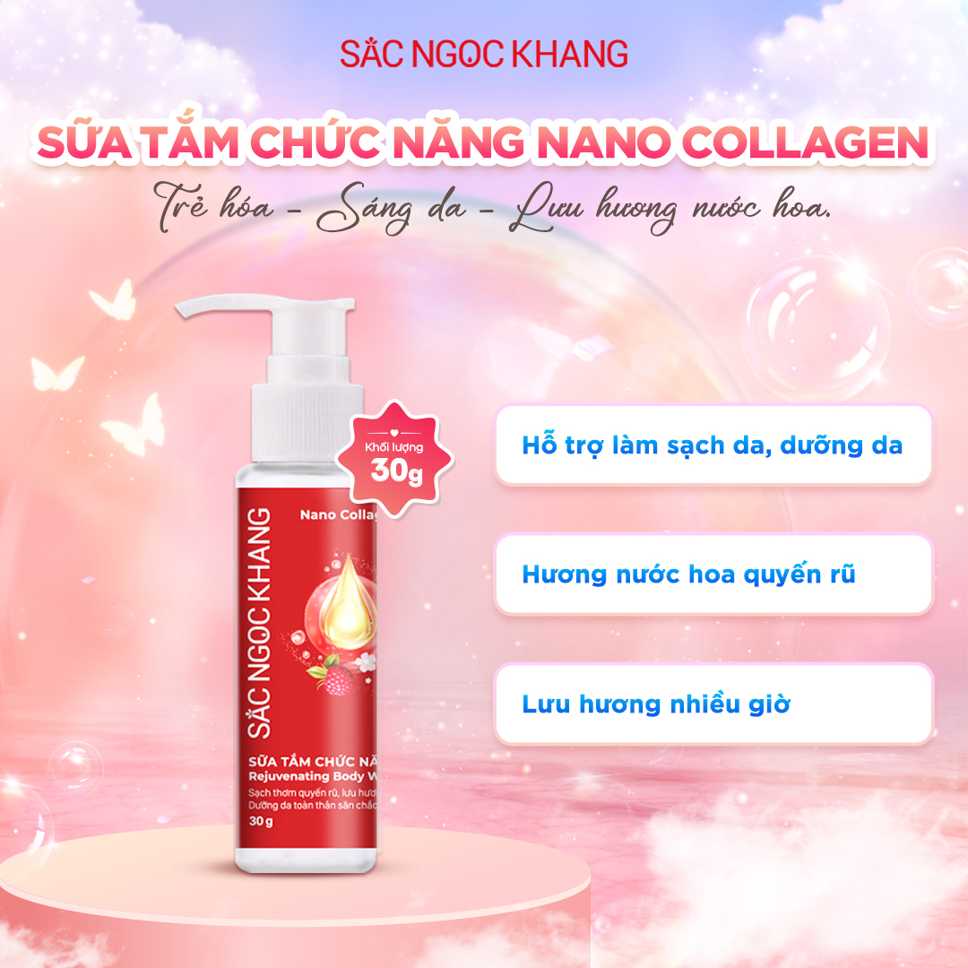 Sữa tắm chức năng Nano Collagen [30g]