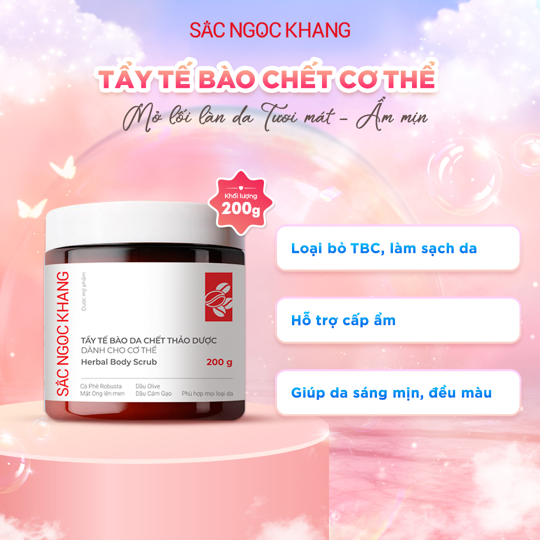 Tẩy Tế Bào Chết Dành Cho Cơ Thể [200g]