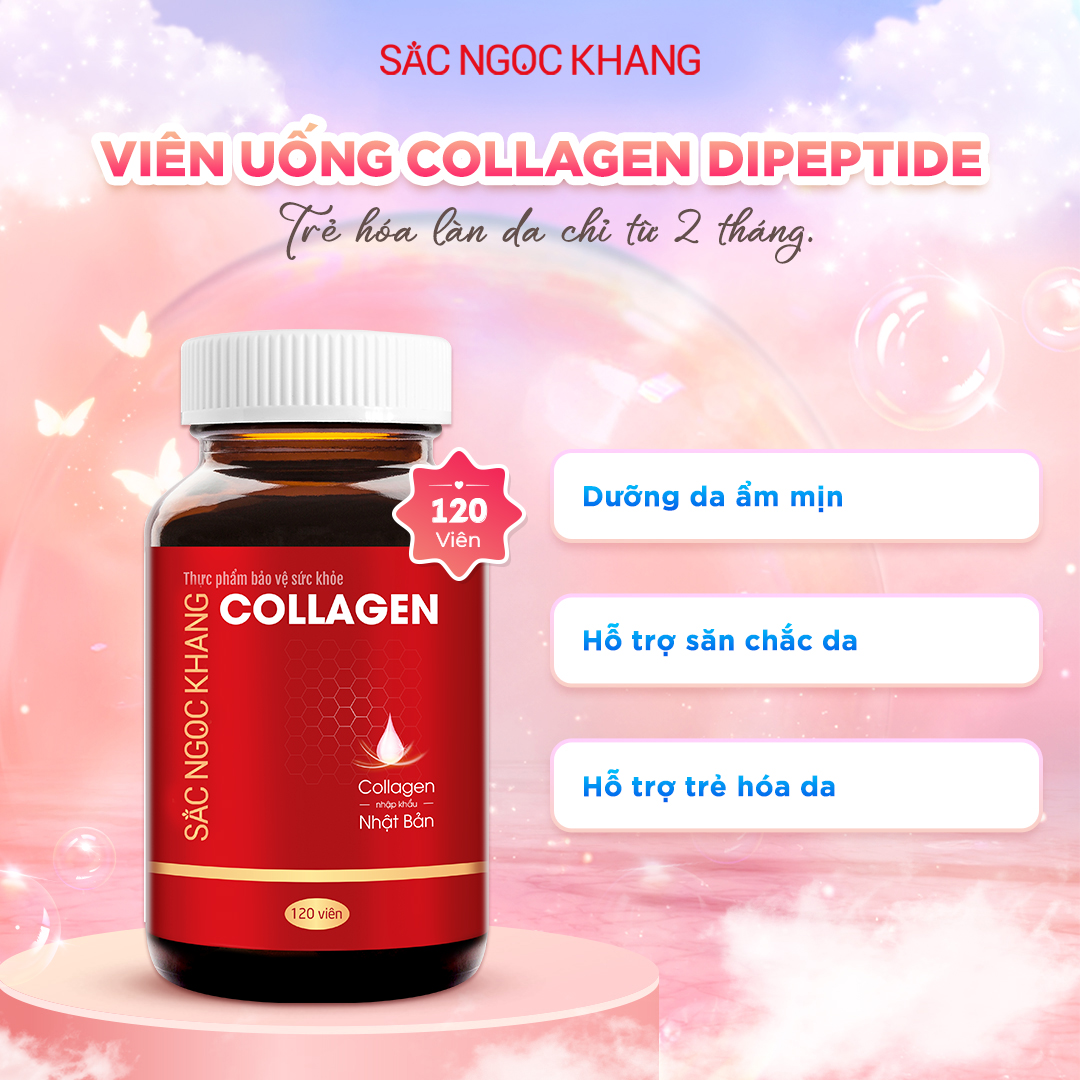 Viên Uống Collagen Dipeptide [120 Viên]