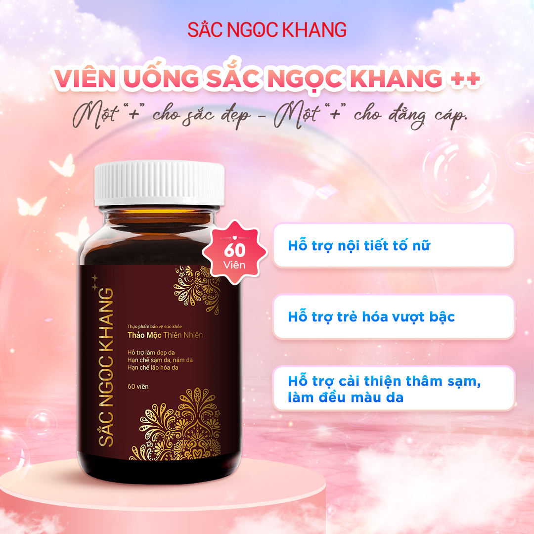 Viên Uống Sắc Ngọc Khang ++ [60 Viên] kèm quà tặng