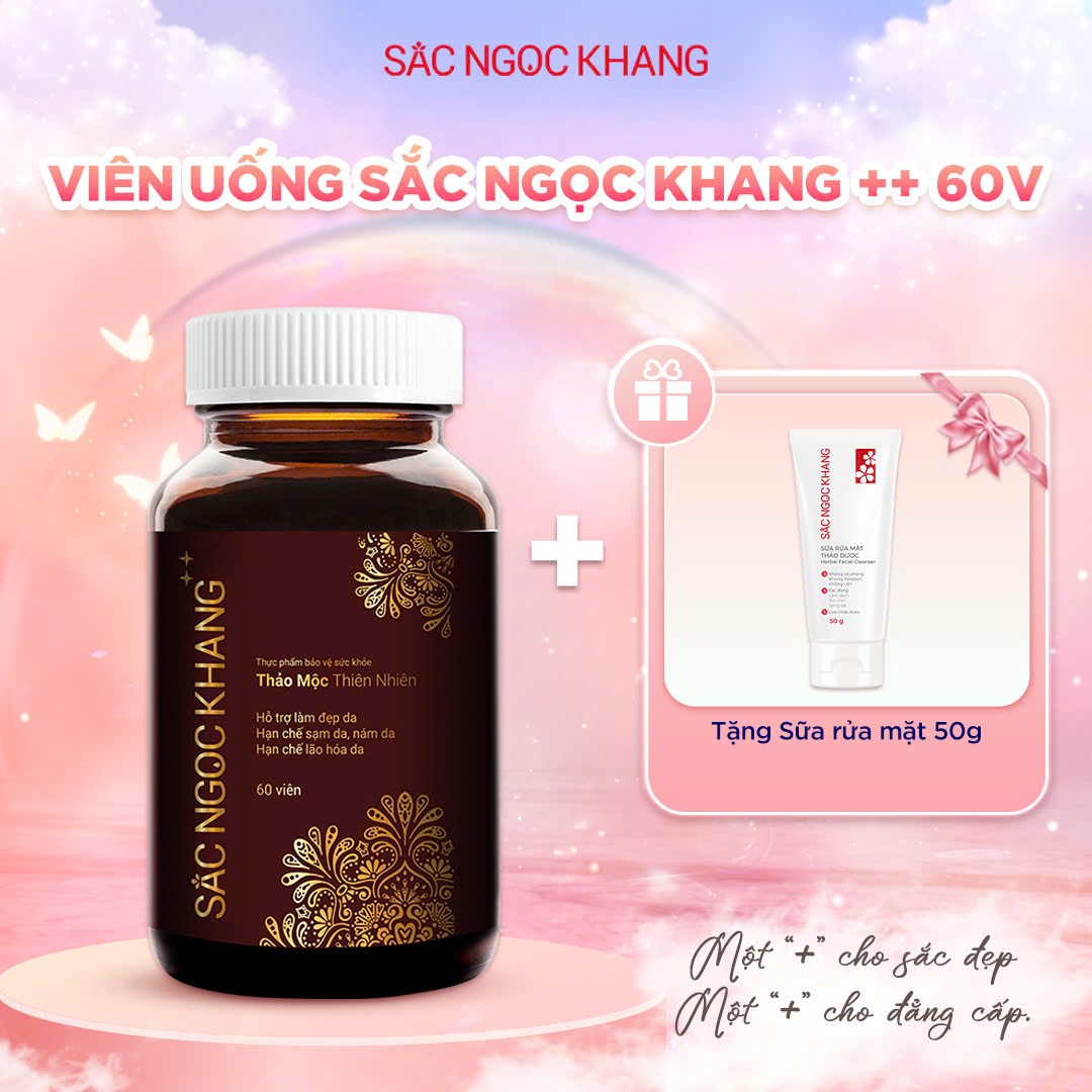 Viên Uống Sắc Ngọc Khang ++ [60 Viên] kèm quà tặng