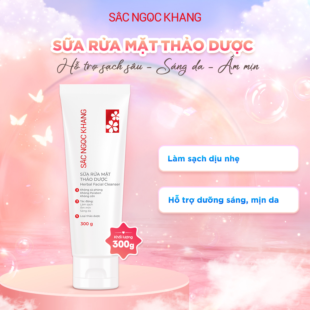 Sữa rửa mặt Thảo Dược [300g]